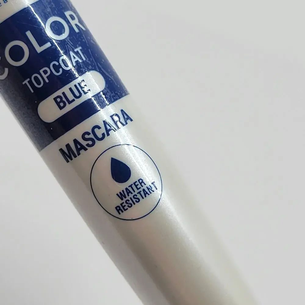 Absolute Poppy & Ivy Mascara Color Topcoat Blue Water Resistant New, sealed